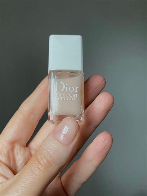 dior abricot base coat review|Dior base coat apricot.